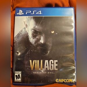 PS4 Resident Evil Village Plystation 4 Game Used
